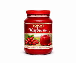 Tokat Ev Yapımı Doğal Kuşburnu Reçeli 1 KG