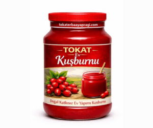 Tokat Ev Yapımı Doğal Kuşburnu Reçeli 2 KG