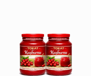 Tokat Ev Yapımı Doğal Kuşburnu Reçeli 3 KG * 2 Adet