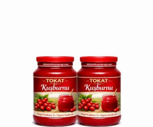 Tokat Ev Yapımı Doğal Kuşburnu Reçeli 3 KG * 2 Adet