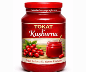 Tokat Ev Yapımı Doğal Kuşburnu Reçeli 3 KG