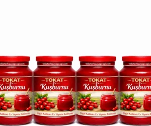 Tokat Ev Yapımı Doğal Kuşburnu Reçeli 3 KG * 4 Adet