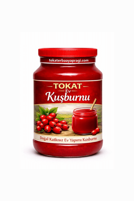 Tokat Ev Yapımı Doğal Kuşburnu Reçeli 3 KG