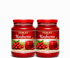 Tokat Ev Yapımı Doğal Kuşburnu Reçeli 5 KG * 2 Adet