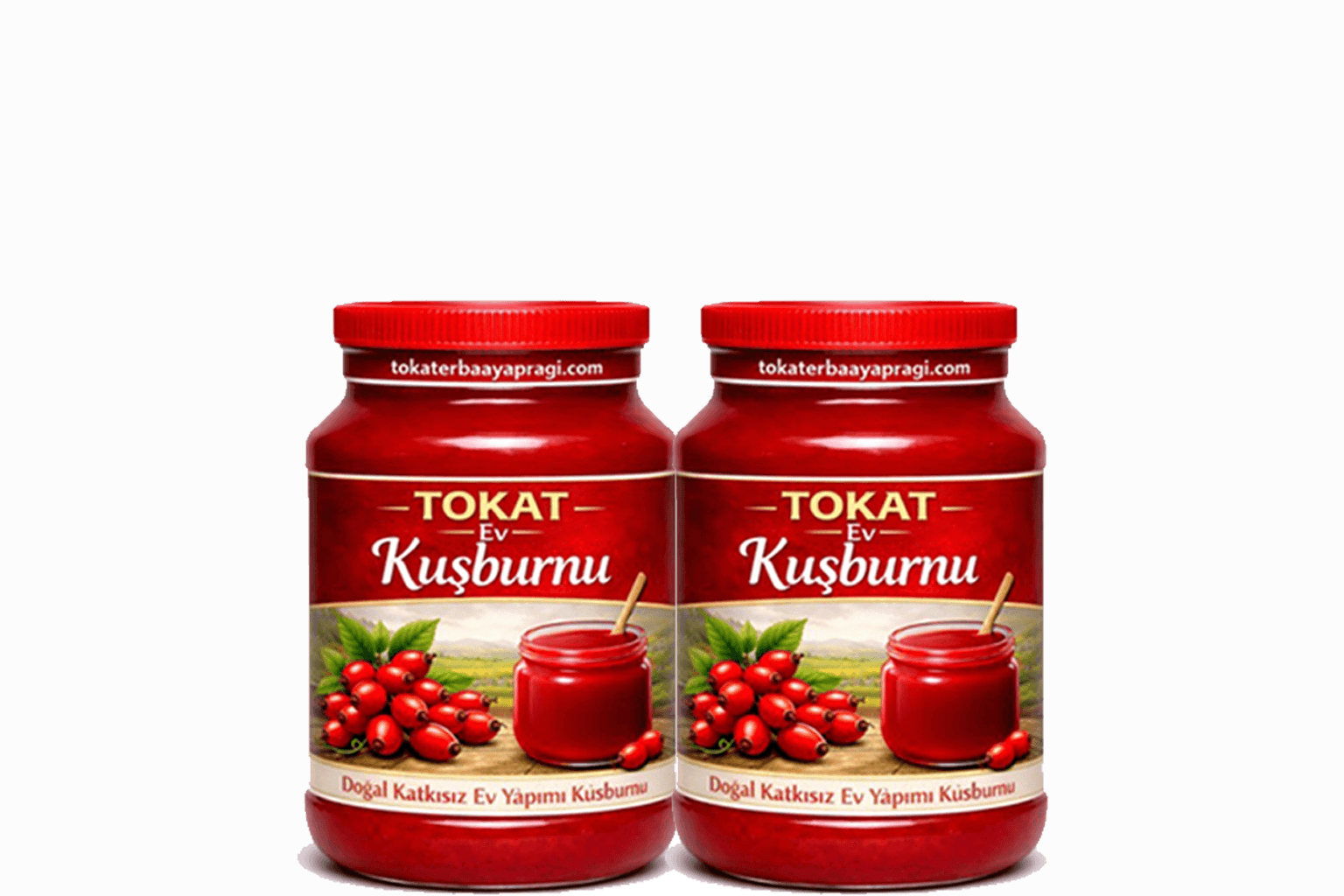 Tokat Ev Yapımı Doğal Kuşburnu Reçeli 5 KG * 2 Adet