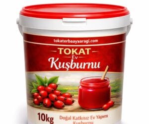 Tokat Ev Yapımı Doğal Kuşburnu Reçeli 10 KG