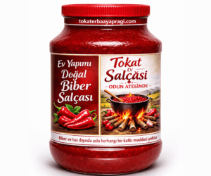 Tokat Ev Yapımı Doğal Biber Salçası 3 KG