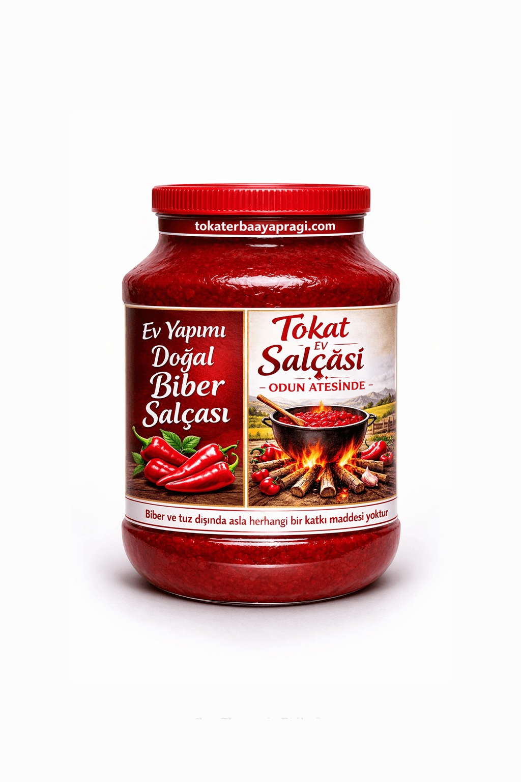 Tokat Ev Yapımı Doğal Biber Salçası 3 KG