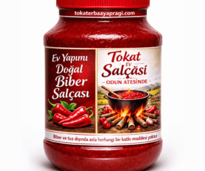 Tokat Ev Yapımı Doğal Biber Salçası 5 KG