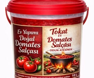 Tokat Ev Yapımı Doğal Domates Salçası 10 KG
