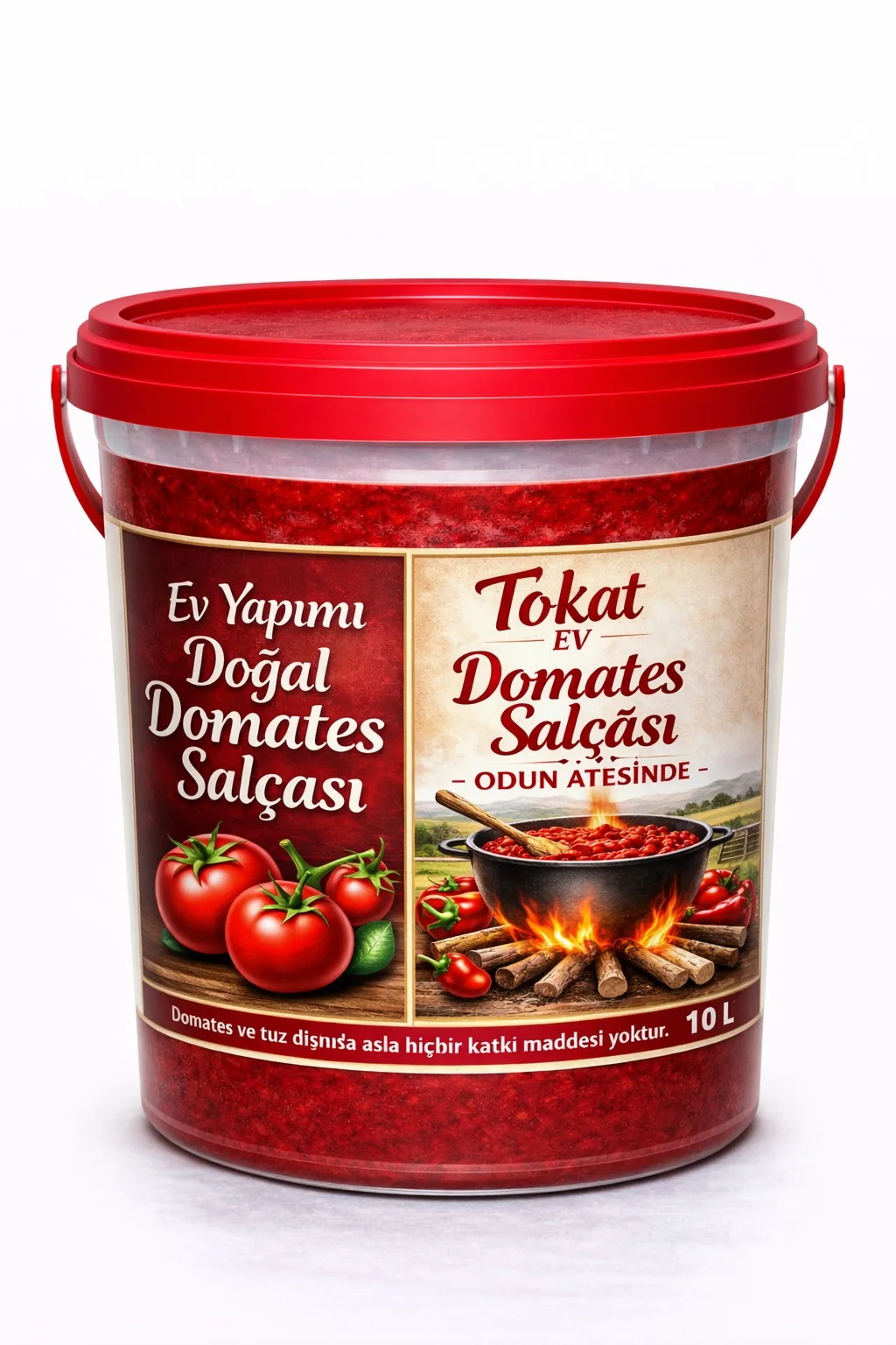 Tokat Ev Yapımı Doğal Domates Salçası 10 KG