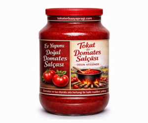 Tokat Ev Yapımı Doğal Domates Salçası 2 KG