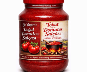 Tokat Ev Yapımı Doğal Domates Salçası 5 KG