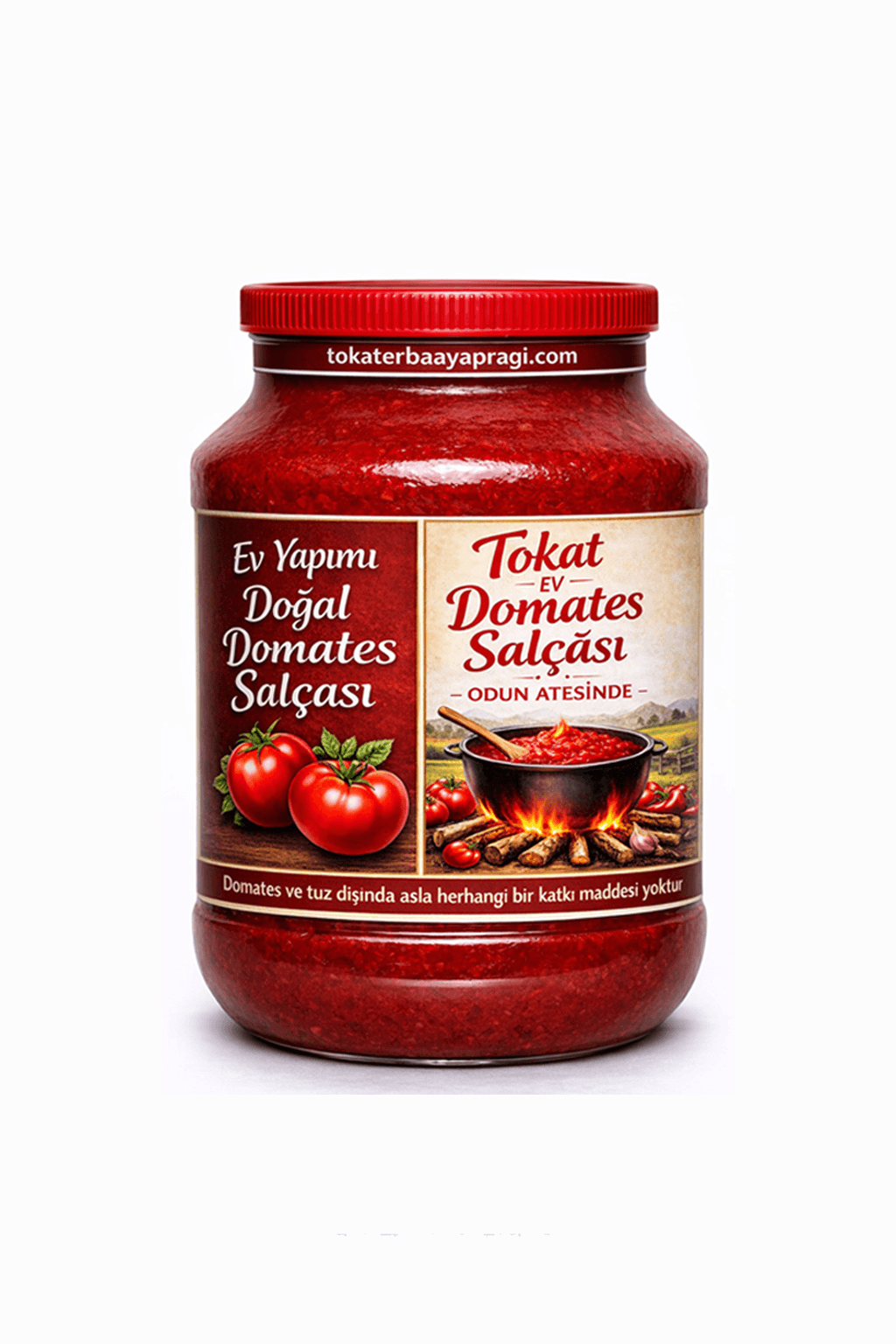 Tokat Ev Yapımı Doğal Domates Salçası 5 KG