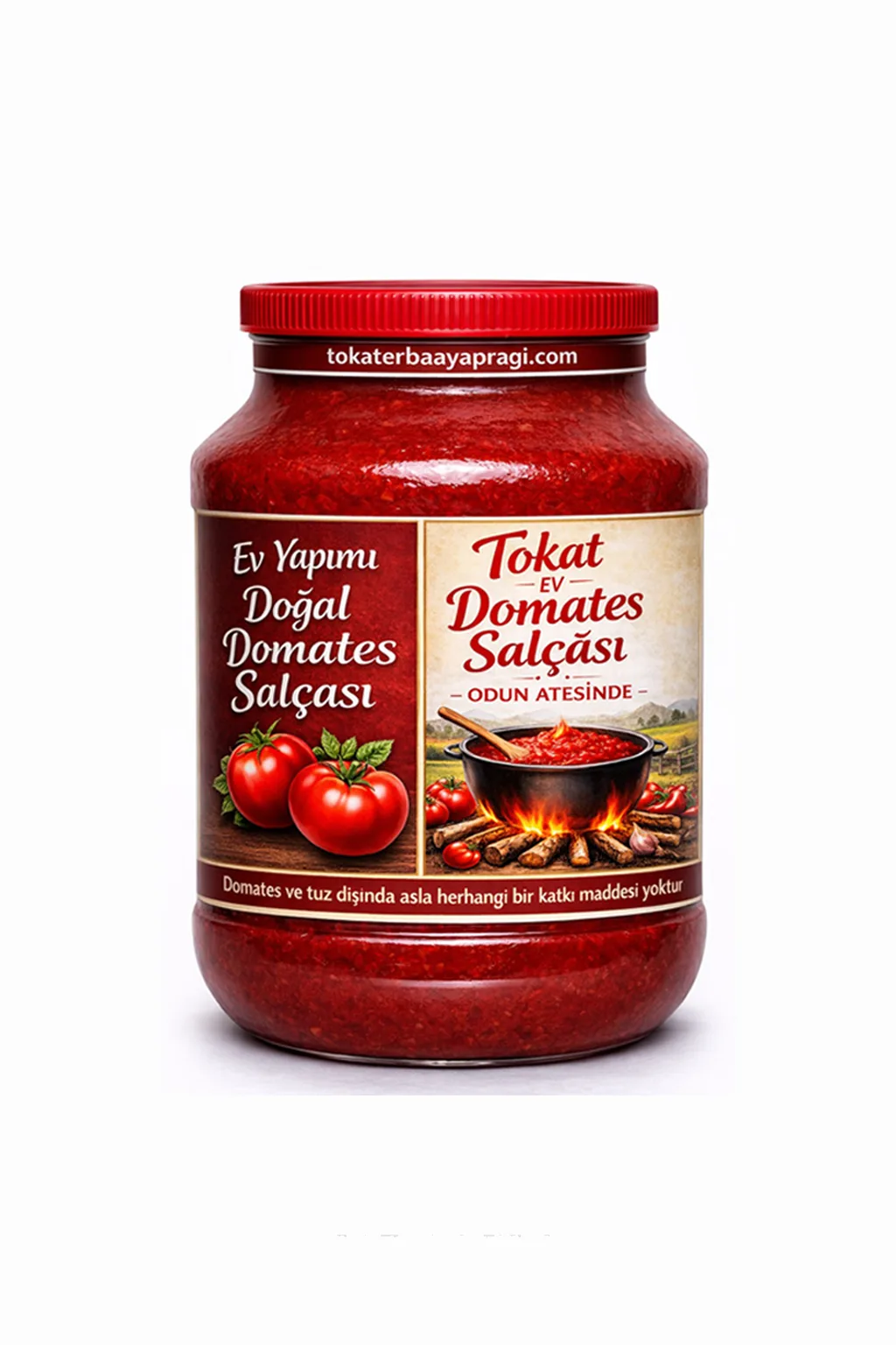 Tokat Ev Yapımı Doğal Domates Salçası 5 KG